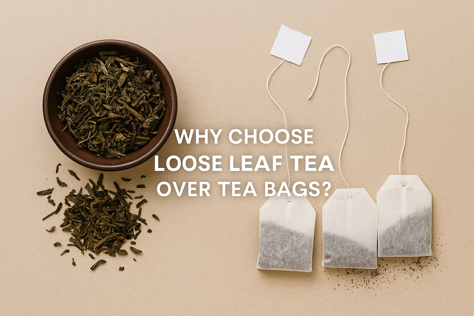 Why Choose Loose Leaf Tea Over Tea Bags?